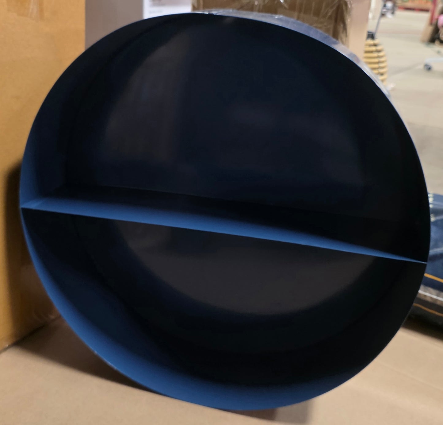 Metal Round Kids' Shelf Navy - Pillowfort™