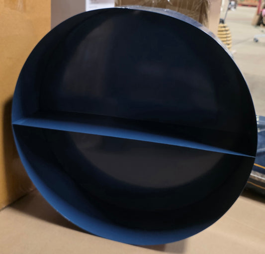 Metal Round Kids' Shelf Navy - Pillowfort™