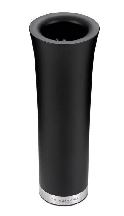 Cole & Mason Electric Gravity Salt and Pepper Grinder Black
