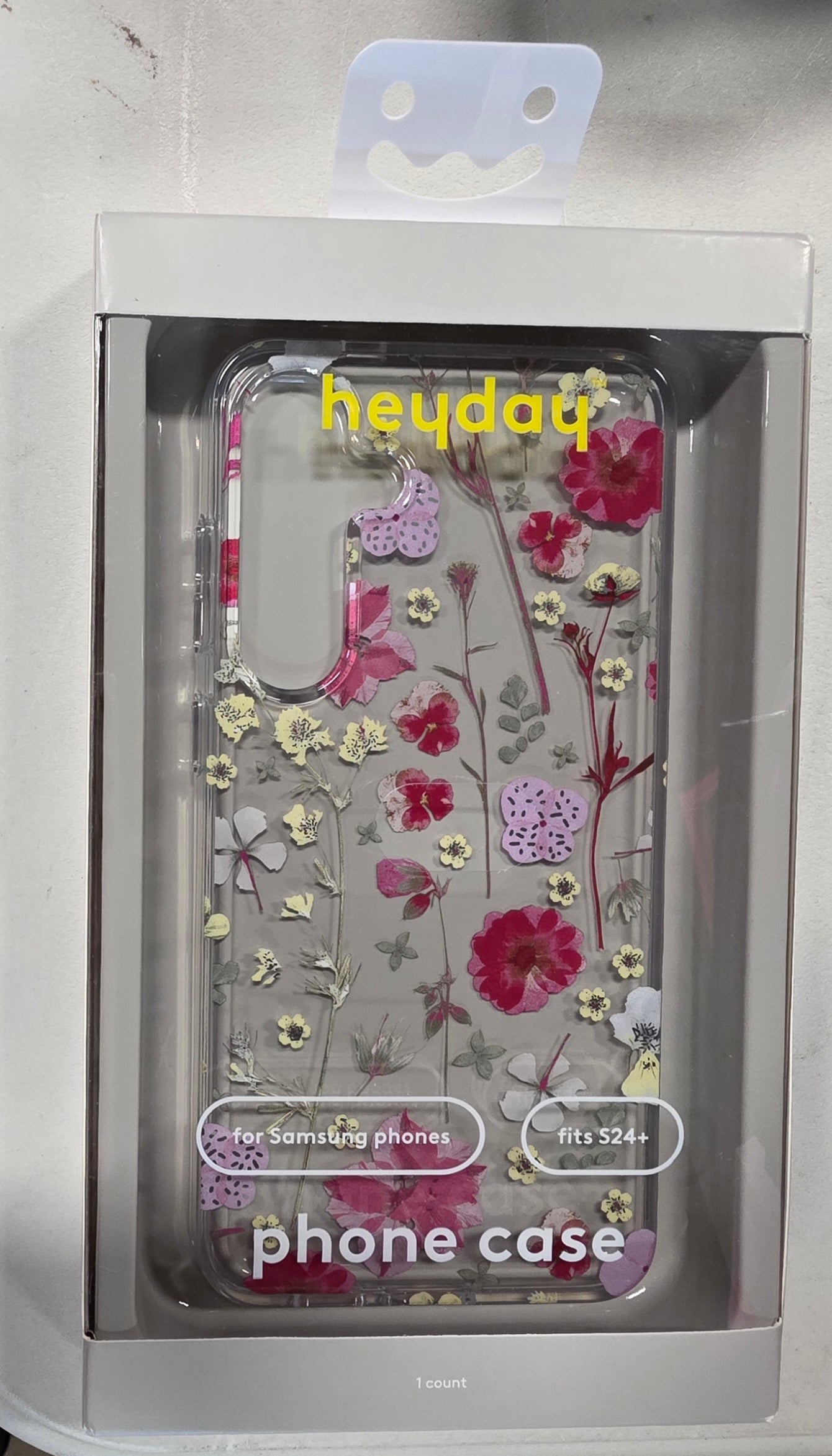 Samsung Galaxy S24+ Phone Case - heyday™ Plastic Botanical Pattern Cover