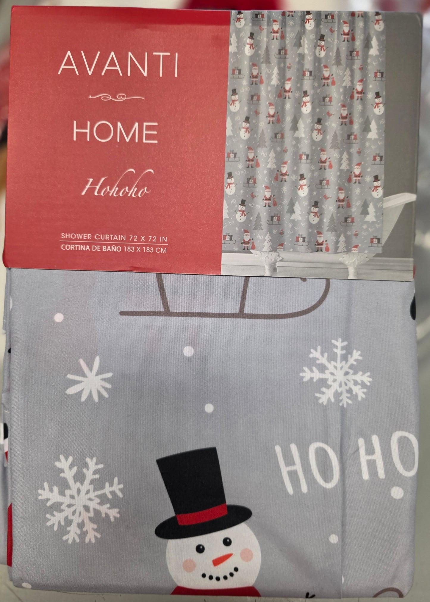 Avanti Home Hohoho Shower Curtain