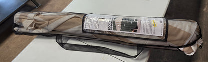 7.5" Round Valance Outdoor Patio Umbrella Tan Stripe - Room Essentials™ PICKUP ONLY