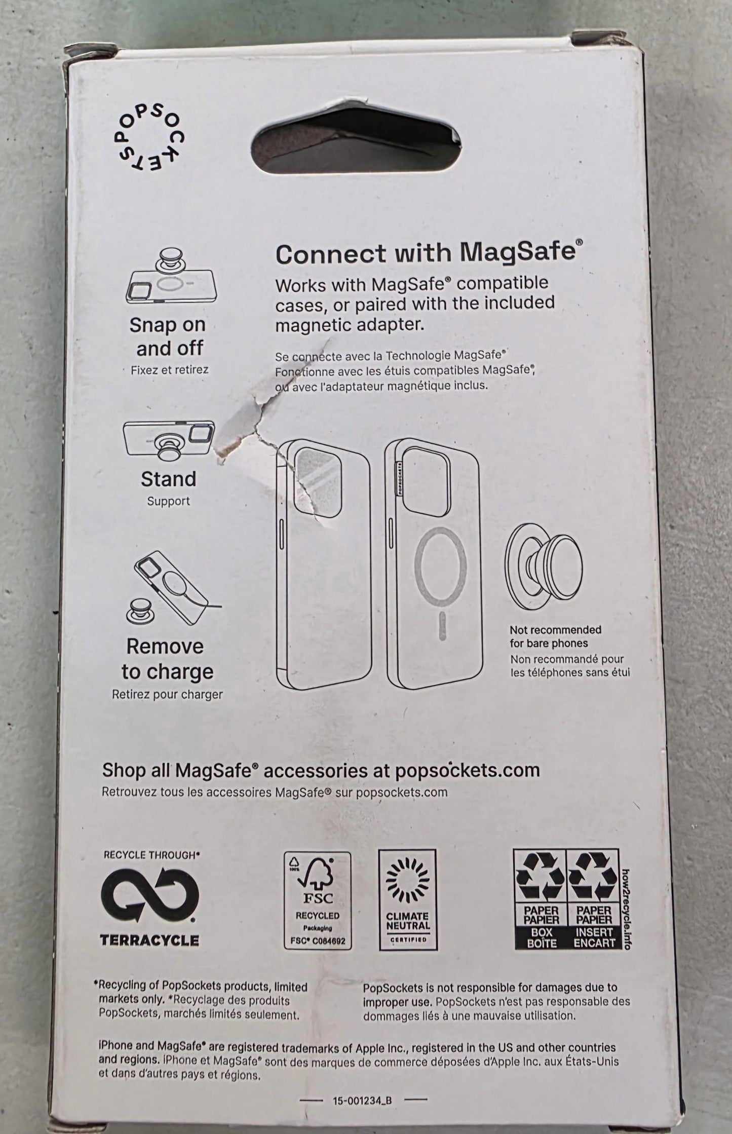 PopSockets Magnetic Phone Grip with MagSafe
