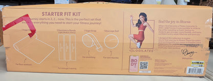 Blogilates Starter Fit Kit: Yoga Mat, Strap & Exercise Band for Core Muscles - AS-IS Missing Ball