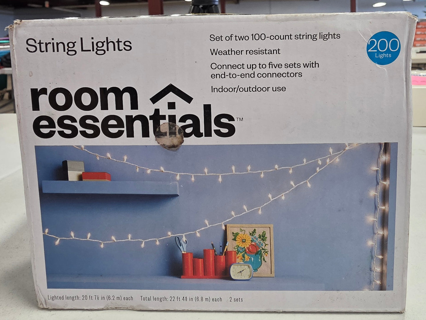 String Lights Clear White - Room Essentials™