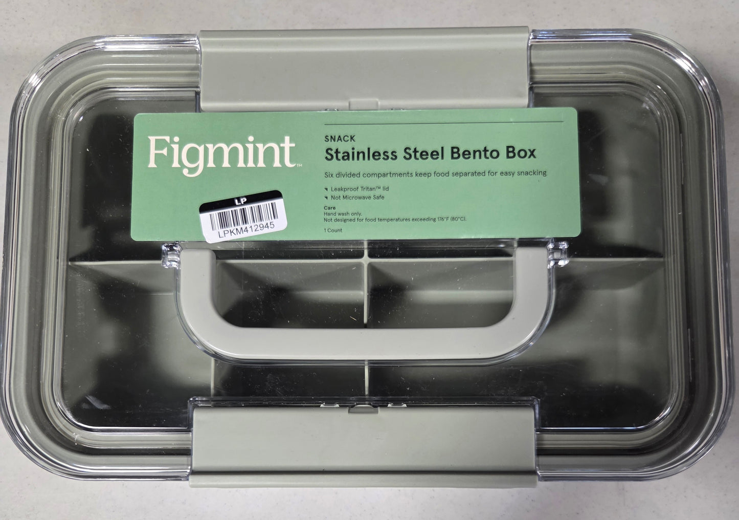 Figmint snack stainless steel bento box - SOME MINOR COSMETIC FLAWS