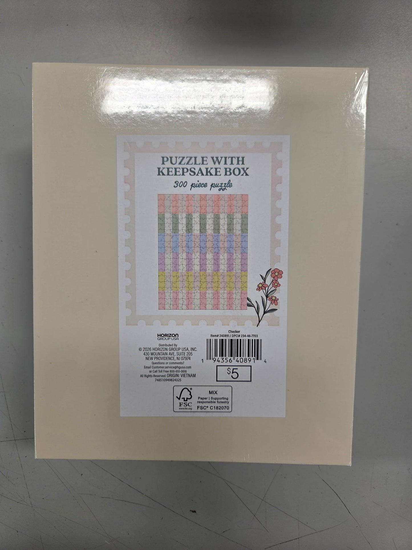 Puzzle with keepsake box - 300pcs
