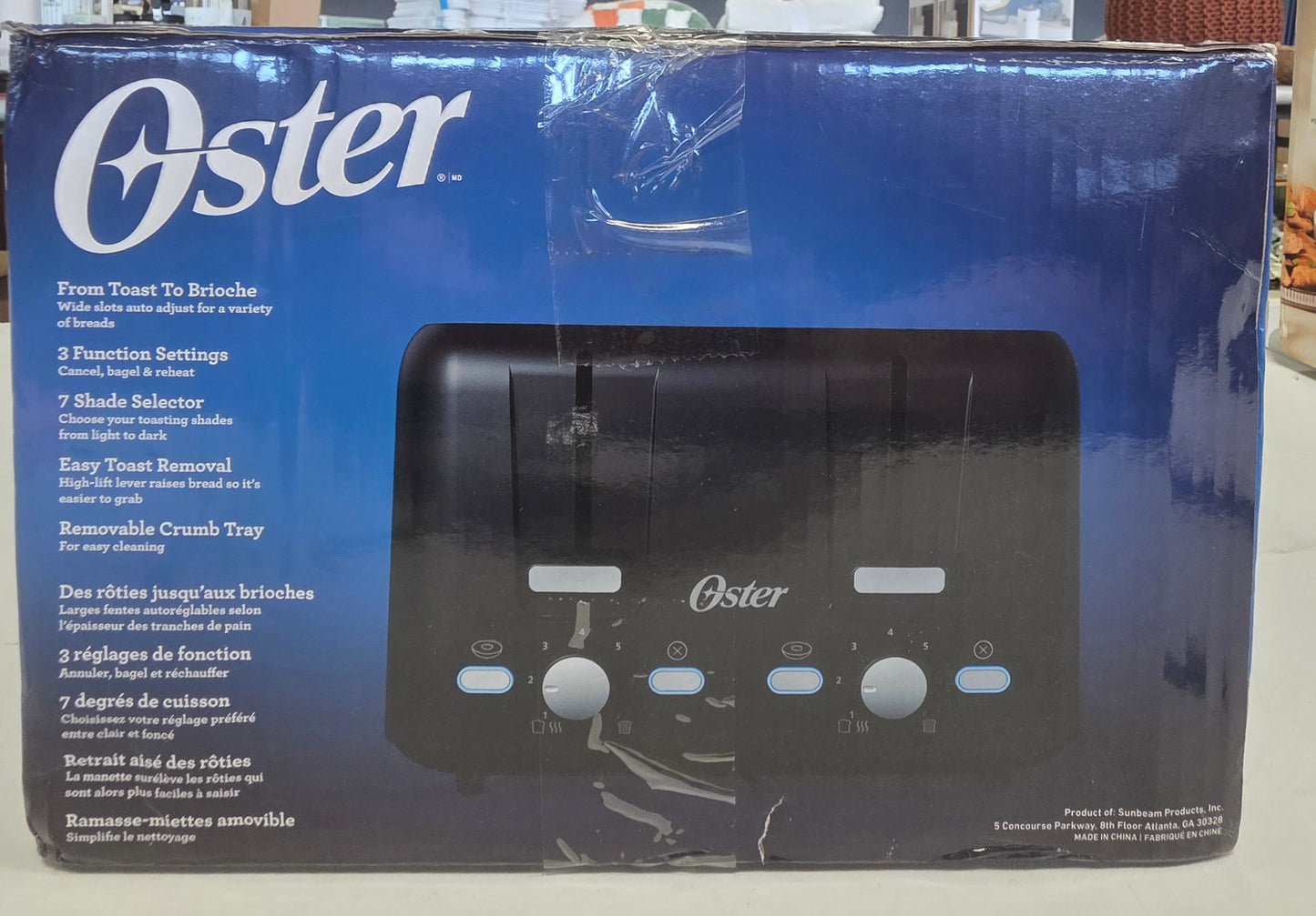 Oster 4 Slice Toaster with Custom Bagel Setting PICKUP ONLY