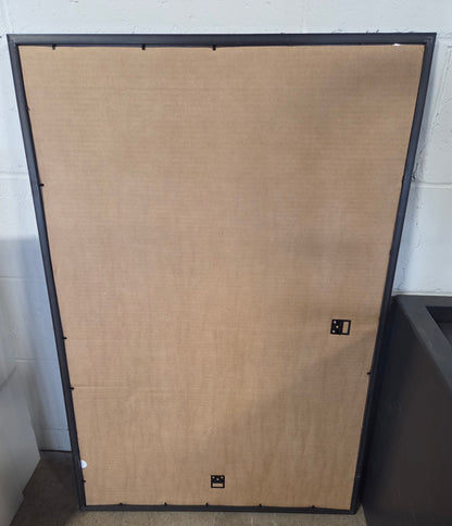 24x36" poster frame black - AS IS - NO PACKAGE - SOME MINOR COSMETIC FLAWS - PICK UP ONLY