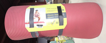 Premium Fitness Yoga Mat 15mm  - All In Motion™: Standard Size, Low Tack Grip, Solid Pattern PICKUP ONLY