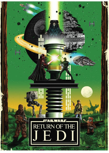 Buffalo games Star Wars 3pk puzzles AS IS