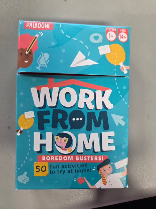 Paladone work from home boredom busters