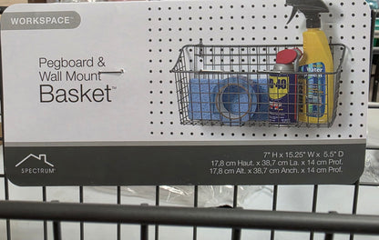 Pegboard & Wall Mount Basket