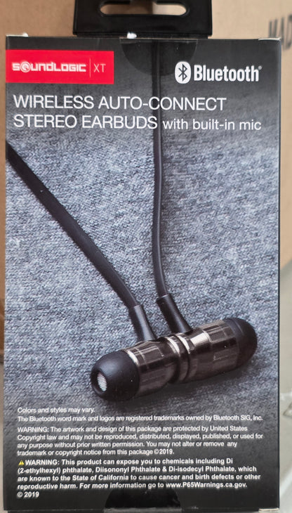 SOUNDLOGIC XT Metallic BT Magnetic Earbuds