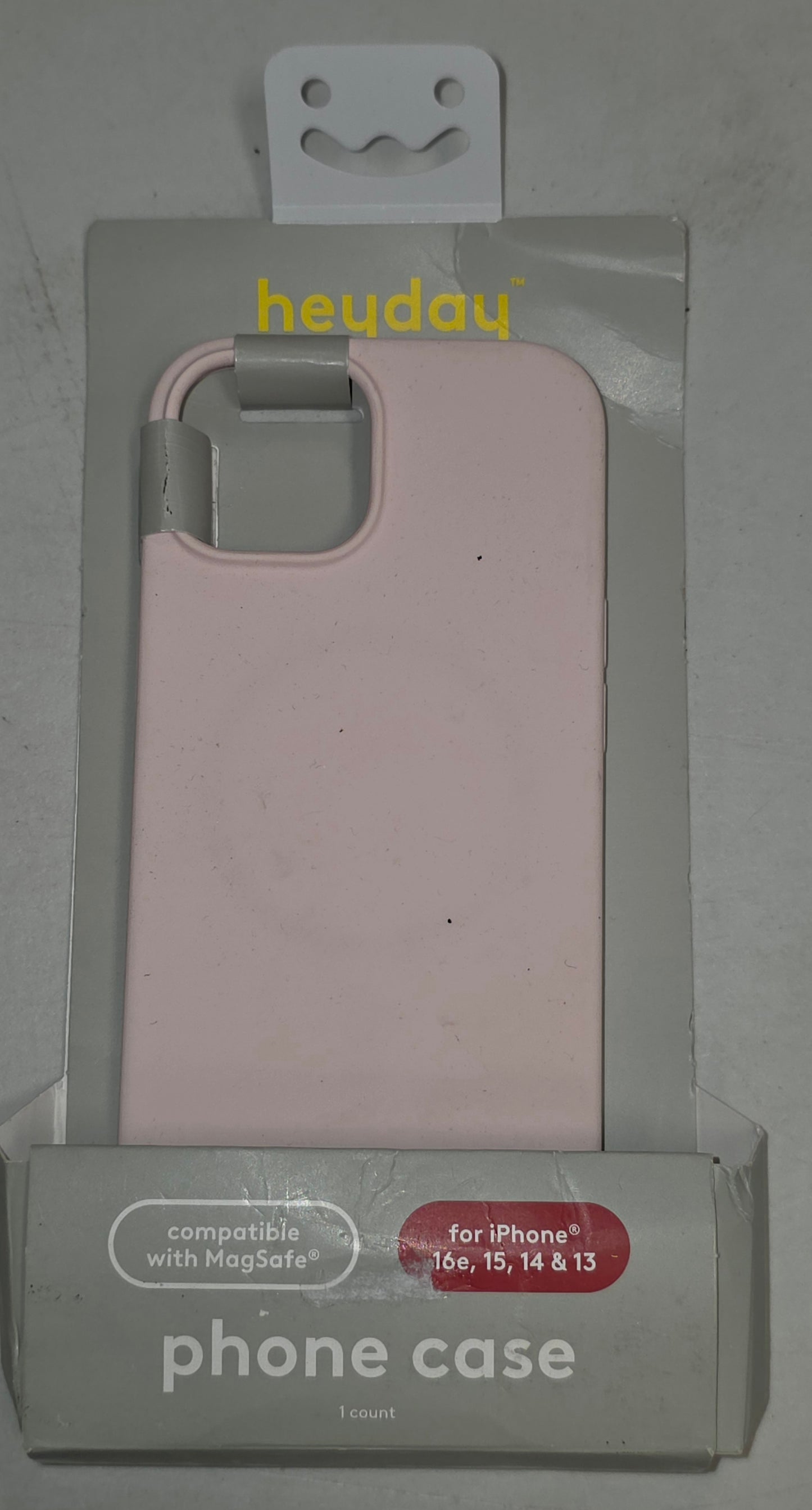 heyday Phone Case for iPhone for 16e, 15, 14 & 13  Pink