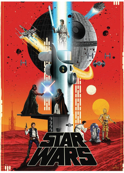 Buffalo games Star Wars 3pk puzzles AS IS