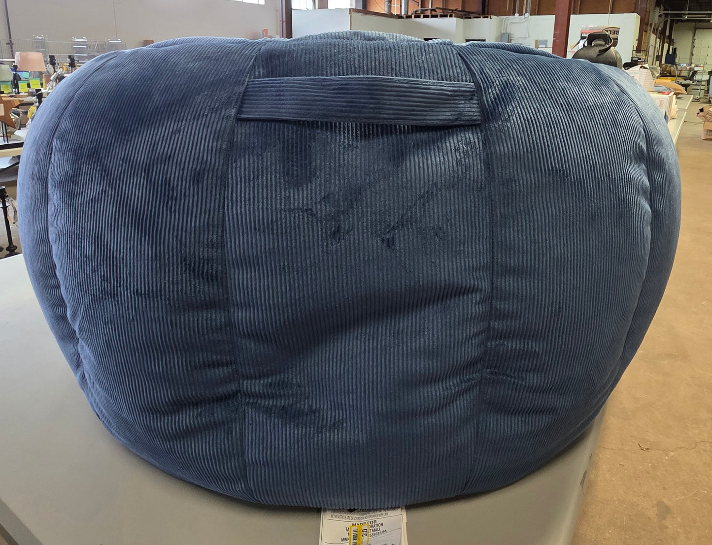 Corduroy Club Chair Navy - Pillowfort™  PICKUP ONLY