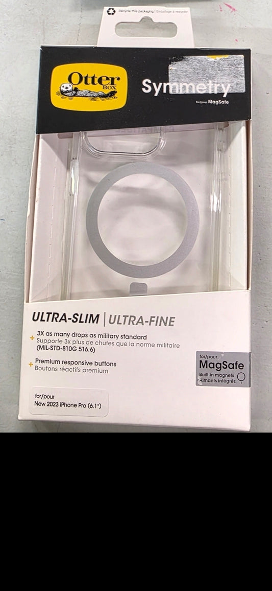 OtterBox Pro Symmetry Series Clear Case with MagSafe - Clear for 2023 iPhone Pro 6.1"