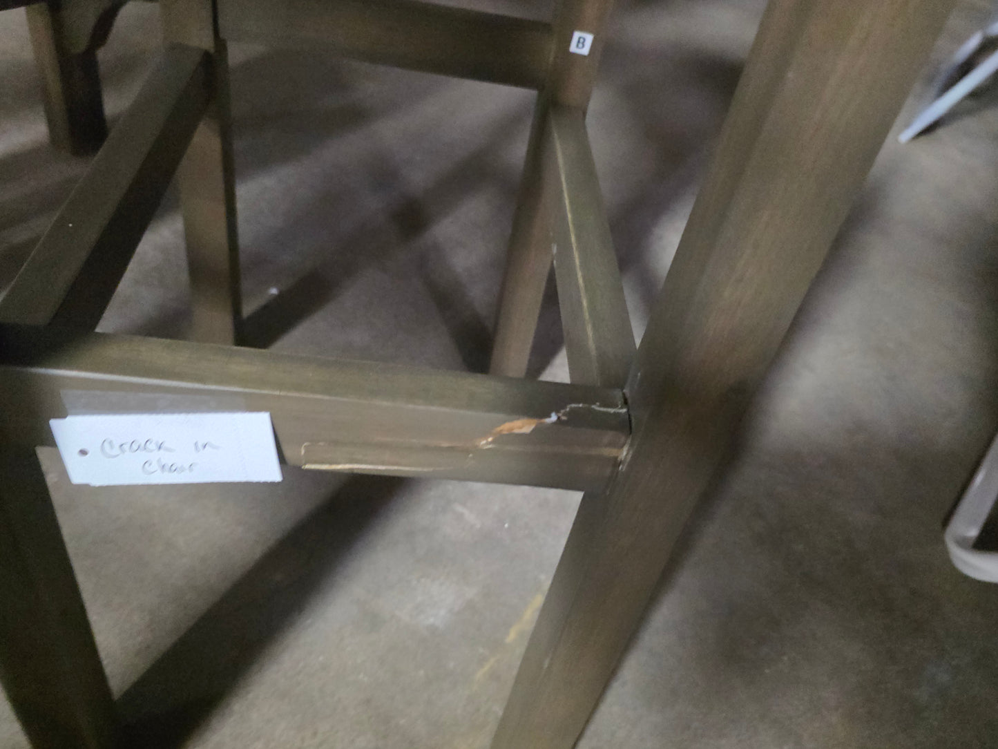 Wood Bar Set with Stools AS-IS & Pickup Only