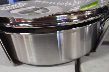 GreenPan prism 5qt hybrid stainless steel and ceramic nonstick saute pan with lid - SOME MINOR COSMETIC FLAWS - PICK UP ONLY