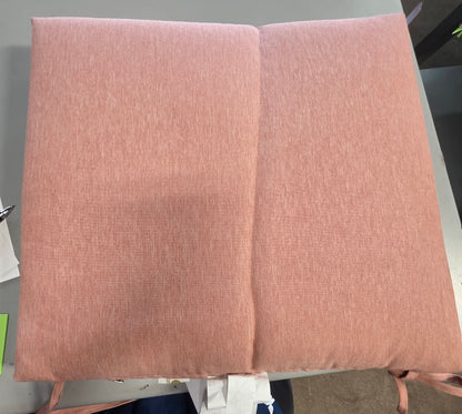 18"x20" Solid Woven Outdoor Chair Seat Cushion Melon - Threshold™