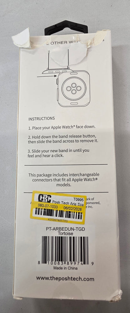 Posh Tech Aria Scalloped Resin Band for Apple Watch - OPEN BOX