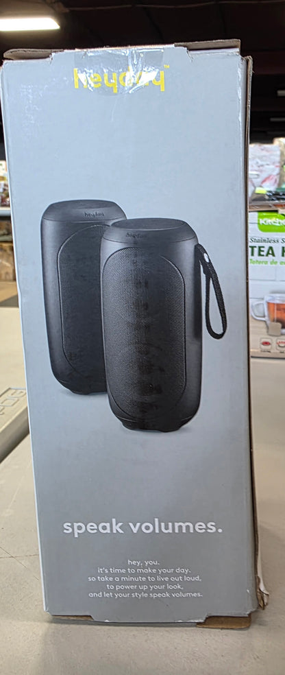 Portable Bluetooth Speaker Black - heyday™