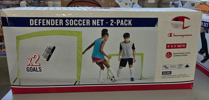 Champion Defender Soccer Net 4x3 2pk