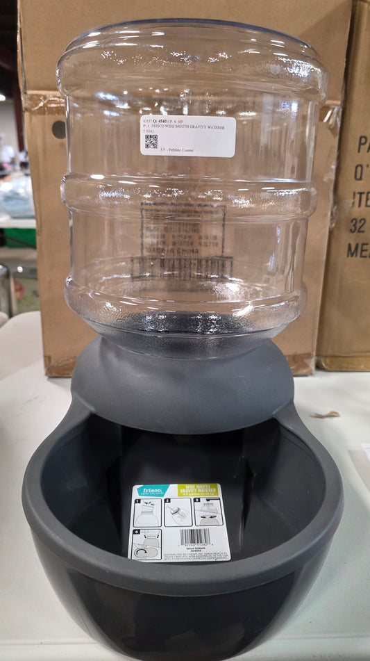 PetMate Frisco Wide Mouth Gravity Waterer, 2.5-gal
