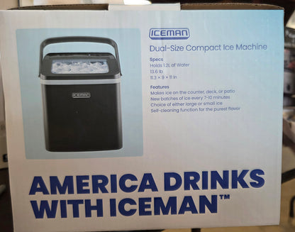 ICEMAN Dual-Size Compact Ice Machine