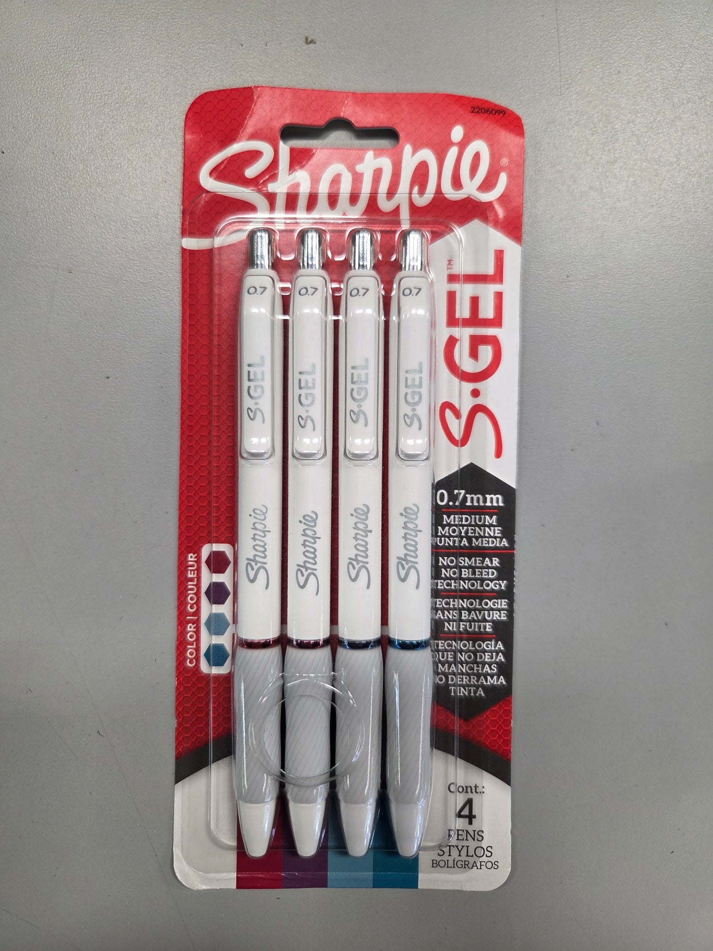 Sharpie s-gel 4ct pens