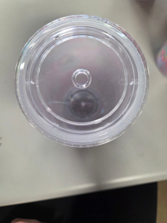 4pk tumblers - as is no straws