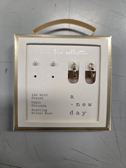 Earring set - 2 pairs