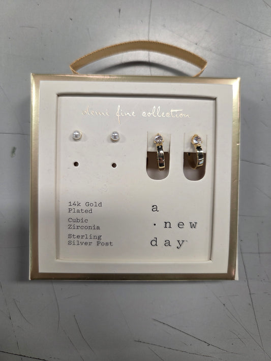 Earring set - 2 pairs
