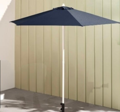 7.5' Round Outdoor Patio Umbrella Blue Lightning - Tempera PICKUP ONLY