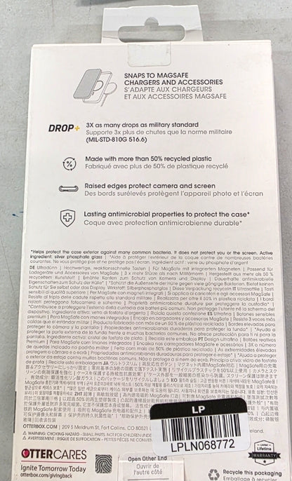 OtterBox Pro Symmetry Series Clear Case with MagSafe - Clear - For iPhone 15 Pro