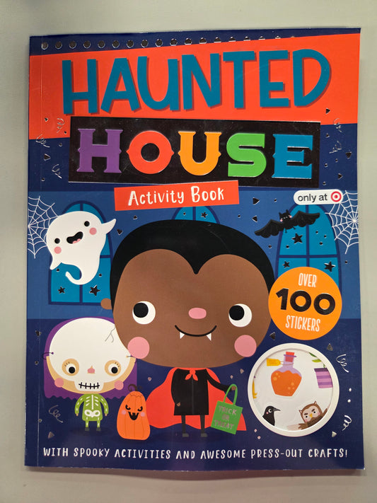 Haunted house activity book
