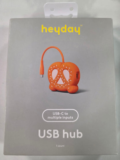 Novelty USB Hub - heyday™ Pretzel