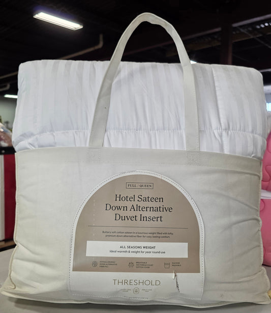 Full/Queen Hotel Sateen Duvet Insert