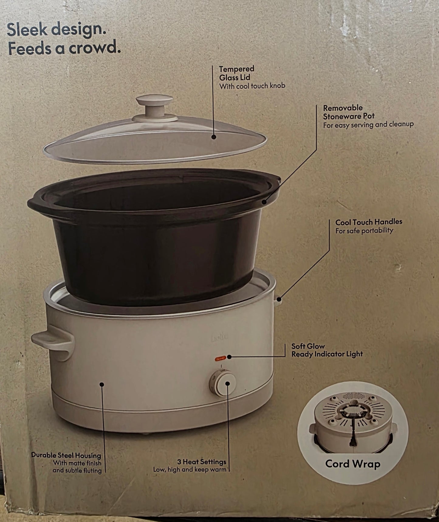 Bella 6QT Slow Cooker