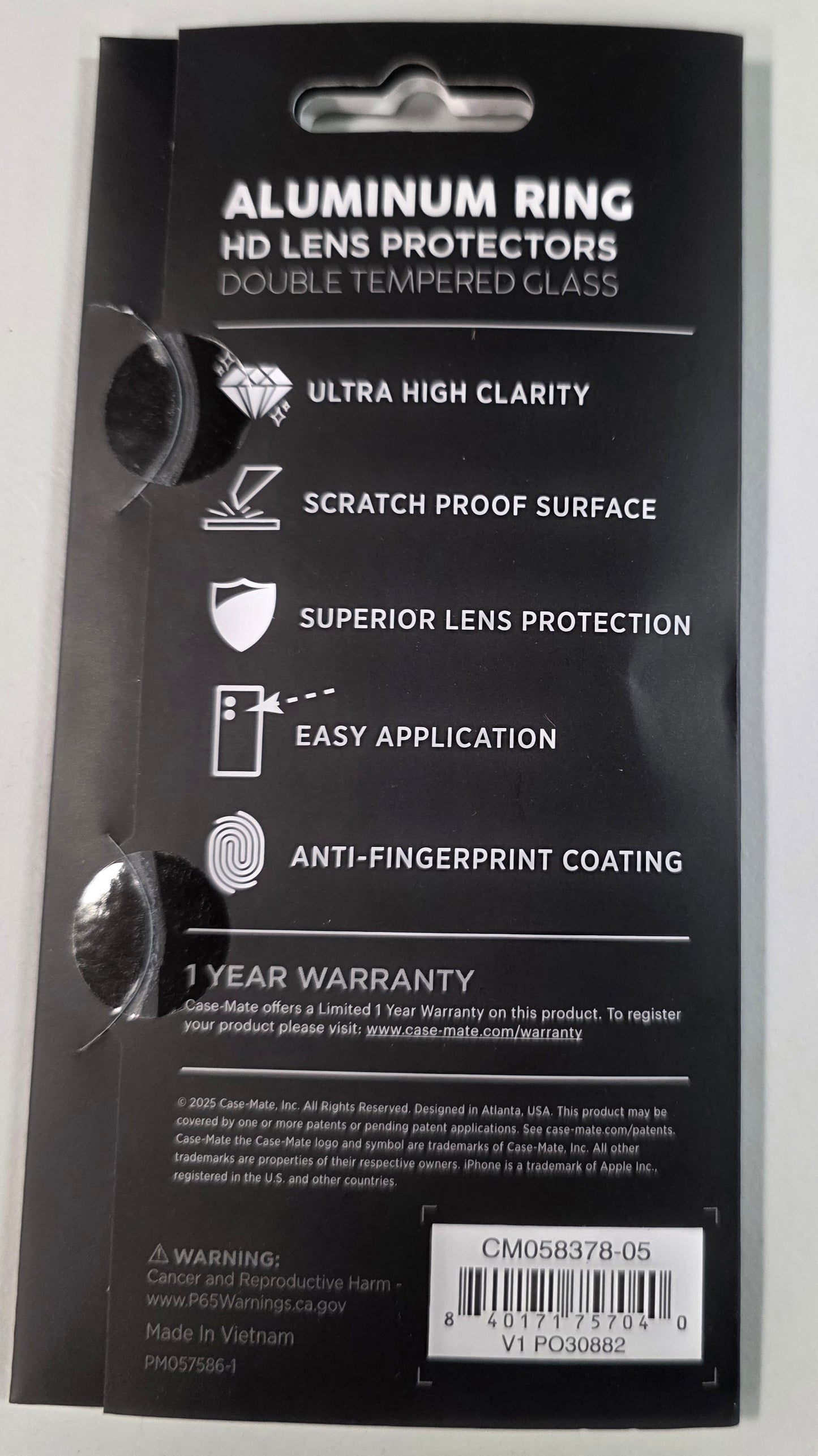 Case-Mate Clear Lens Protector - New Base iPhone 6.3" (2025)