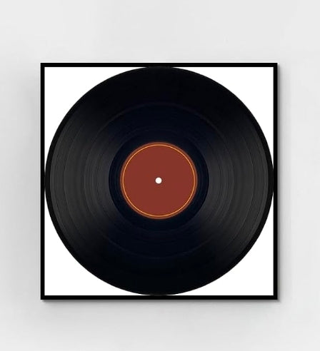 Metal Record Frame
