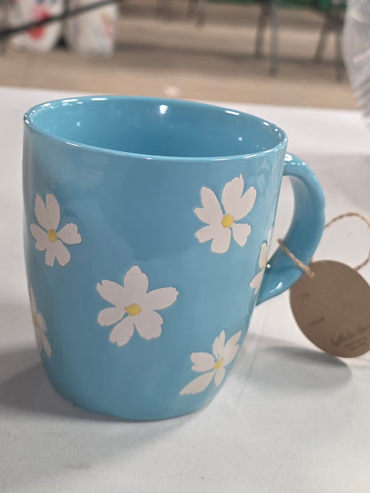 Handpainted Daisy's Mug