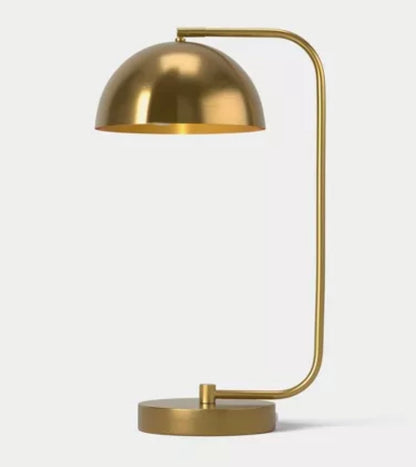 Glossy Metal Table Lamp Brass - Room Essentials™ AS-IS