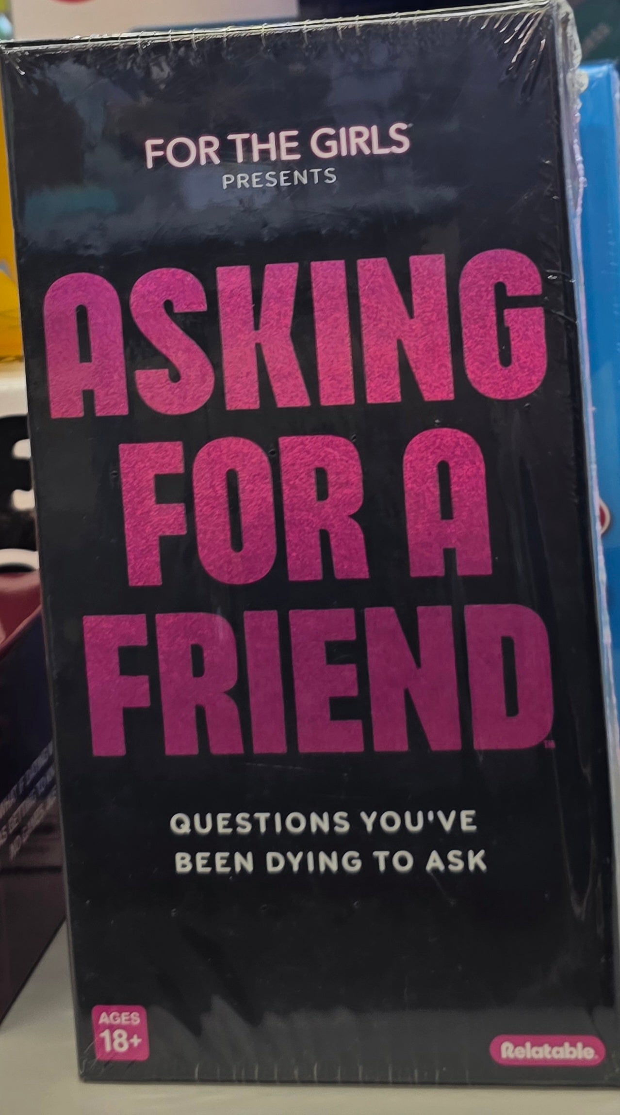 Asking For A Friend Game