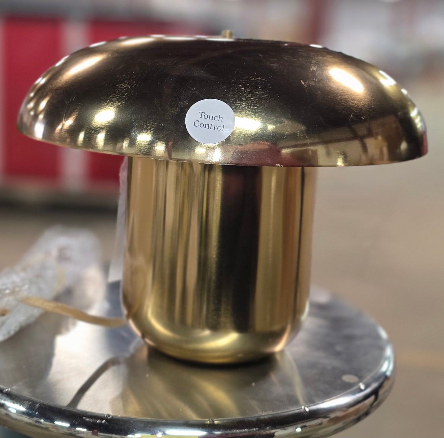 Touch Sensor Table Lamp Brass - Threshold™ AS-IS