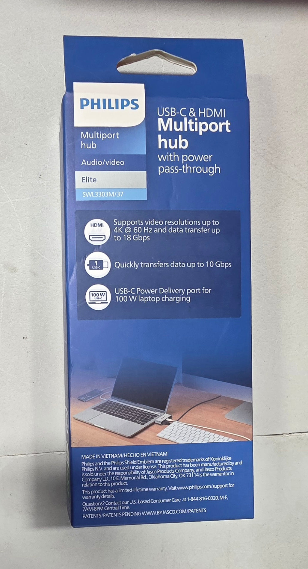 Philips USB-C & HDMI Hub with Power Delivery