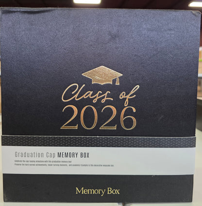 Graduation cap Memory Box - Class of 2026