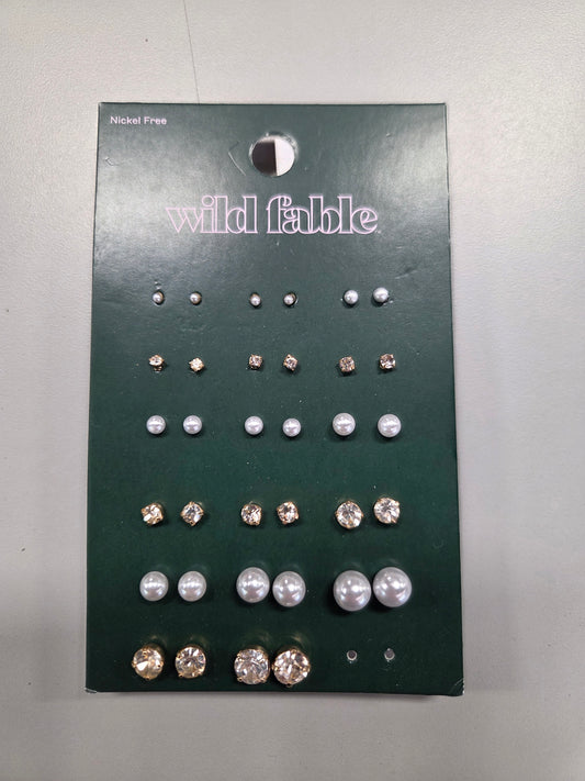 Earring set - 17 pairs