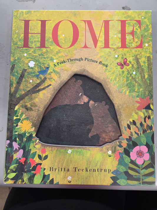 Home (a peek-through picture book) by Britta Teckentrup